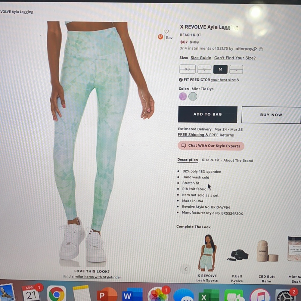 Beach riot X revolve leggings